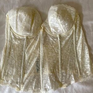 Strapless long line bra